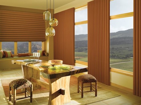 For your dining room: Luminette® Modern Draperies